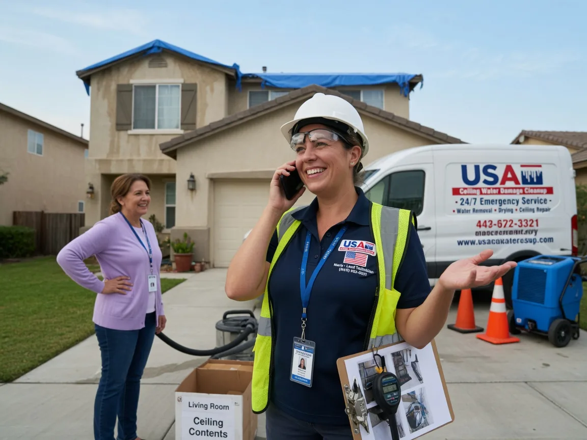 Ceiling Water Damage Restoration Exeter, NE FAQs